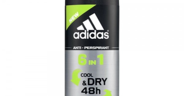 Spray Deodorant Adidas Cool & Dry 6 in 1, 150 ml, Pentru Barbati ...